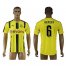 Dortmund #6 Bender Home Soccer Club Jersey