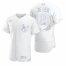 New York Yankees #2 Derek Jeter Mens Nike Platinum MLB MVP Limited Player Edition Jersey