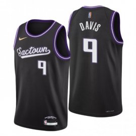 Sacramento Sacramento Kings #9 Terence Davis Mens Nike Black 2021/22 Swingman NBA Jersey – City Edition Mens