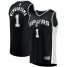 Victor Wembanyama San Antonio Spurs Fanatics Branded 2023 NBA Draft First Round Pick Fast Break Replica Jersey – Icon Edition – Black