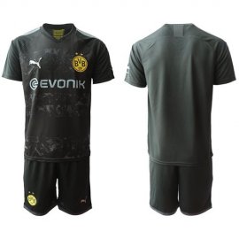Dortmund Blank Away Soccer Club Jersey