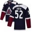 Adidas Colorado Avalanche #52 Adam Foote Navy Alternate Authentic Stitched NHL Jersey