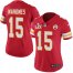 Nike Kansas City Chiefs #15 Patrick Mahomes Red Team Color Womens Super Bowl LV Bound Stitched NFL Vapor Untouchable Limited Jersey