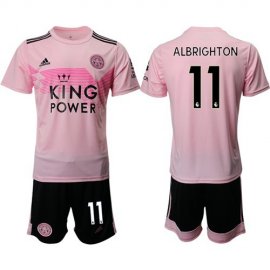 Leicester City #11 Albrighton Away Soccer Club Jersey