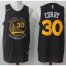 Mens Nike Golden State Warriors #30 Stephen Curry Black Fashion NBA Swingman Jersey