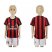 AC Milan Blank Home Kid Soccer Club Jersey