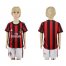 AC Milan Blank Home Kid Soccer Club Jersey