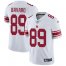 Nike New York Giants #89 Mark Bavaro White Mens Stitched NFL Vapor Untouchable Limited Jersey