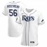 Tampa Bay Rays #56 Randy Arozarena Mens Nike White Home 2020 World Series Bound Authentic Player MLB Jersey