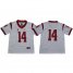 USC Trojans #14 Sam Darnold White Limited Stitched NCAA Jersey