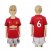 Manchester United #6 Pogba Home Kid Soccer Club Jersey