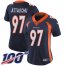 Nike Denver Broncos #97 Jeremiah Attaochu Navy Blue Alternate Womens Stitched NFL 100th Season Vapor Untouchable Limited Jersey
