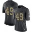 Nike Tennessee Titans #49 Nick Dzubnar Black Mens Stitched NFL Limited 2016 Salute to Service Jersey