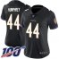 Nike Baltimore Ravens #44 Marlon Humphrey Black Alternate Womens Stitched NFL 100th Season Vapor Limited Jersey