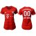 Womens Bayern Munchen Personalized Home Soccer Club Jersey