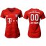 Womens Bayern Munchen Personalized Home Soccer Club Jersey