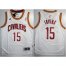 Cleveland Cavaliers 15 Kyrie Irving White Revolution 30 Swingman NBA Jerseys Cheap