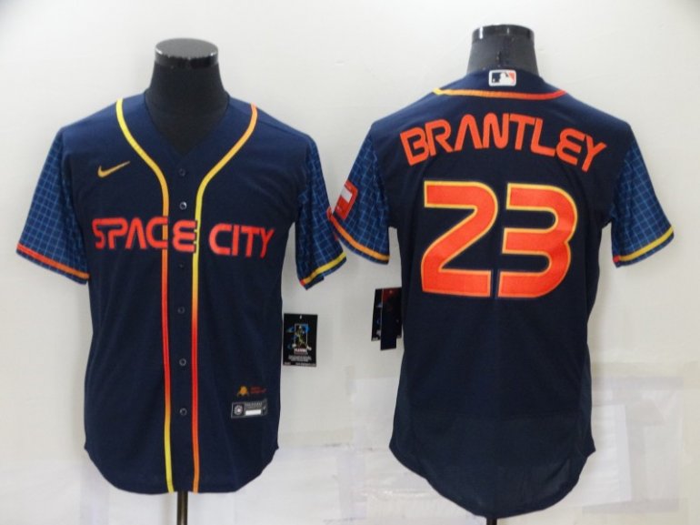 Astros 23 Michael Brantley Navy Nike 2022 City Connect Flexbase Jerseys Astros 23 Michael Brantley Navy Nike 2022 City Connect Flexbase Jerseys