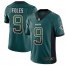 Nike Philadelphia Eagles #9 Nick Foles Midnight Green Team Color Mens Stitched NFL Limited Rush Drift Fashion Jersey