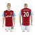 West Ham United #20 Moses Home Soccer Club Jersey