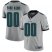 Nike Philadelphia Eagles Customized Silver Mens Stitched NFL Limited Inverted Legend Jersey