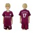 Manchester City #17 De Bruyne Away Kid Soccer Club Jersey