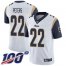 Nike Los Angeles Rams #22 Marcus Peters White Mens Stitched NFL 100th Season Vapor Limited Jersey