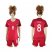 Womens Portugal #8 Silva Home Soccer Country Jersey