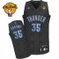 Oklahoma City Thunder #35 Kevin Durant Swingman Black Rhythm Fashion With Finals Patch NBA Jersey Cheap