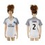 Womens Paris Saint-Germain #2 T.Silva Sec Away Soccer Club Jersey