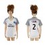 Womens Paris Saint-Germain #2 T.Silva Sec Away Soccer Club Jersey