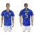 Brazil #5 Casemiro Away Soccer Country Jersey