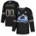 Mens Adidas 2022 Stanley Cup Final Avalanche Personalized Authentic Black Classic NHL Jersey