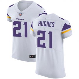 Nike Minnesota Vikings #21 Mike Hughes White Mens Stitched NFL Vapor Untouchable Elite Jersey