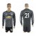 Manchester United #21 Ander Herrera Black Long Sleeves Soccer Club Jersey