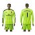 Arsenal #1 Szczesny Shiny Green Goalkeeper Long Sleeves Soccer Club Jersey