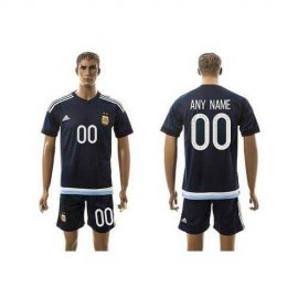 Argentina Personalized Away Soccer Country Jersey