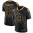 Nike Minnesota Vikings #19 Adam Thielen Lights Out Black Mens Stitched NFL Limited Rush Jersey