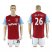 West Ham United #26 Jelavic Home Soccer Club Jersey