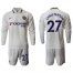 Chelsea #27 Christensen Away Long Sleeves Soccer Club Jersey