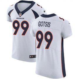 Nike Denver Broncos #99 Adam Gotsis White Mens Stitched NFL Vapor Untouchable Elite Jersey
