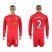 Liverpool #2 Johnson Home Long Sleeves Soccer Club Jersey