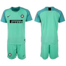 Inter Milan Blank Green Goalkeeper Soccer Club jersey