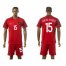 Portugal #15 Andre Gomes Home Soccer Country Jersey