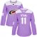 Adidas Carolina Hurricanes #11 Jordan Staal Purple Authentic Fights Cancer Womens Stitched NHL Jersey