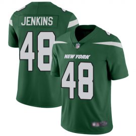 Nike New York Jets #48 Jordan Jenkins Green Team Color Mens Stitched NFL Vapor Untouchable Limited Jersey