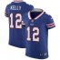 Nike Buffalo Bills #12 Jim Kelly Royal Blue Team Color Mens Stitched NFL Vapor Untouchable Elite Jersey