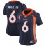 Nike Denver Broncos #6 Sam Martin Navy Blue Alternate Womens Stitched NFL Vapor Untouchable Limited Jersey