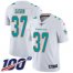 Nike Miami Dolphins #37 Myles Gaskin White Youth Stitched NFL 100th Season Vapor Untouchable Limited Jersey