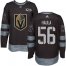 Adidas Vegas Golden Knights #56 Erik Haula Black 1917-2017 100th Anniversary Stitched NHL Jersey
